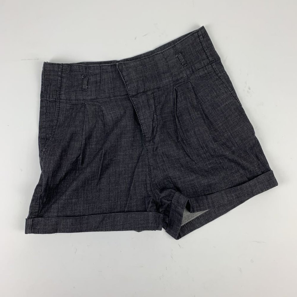 Hot Kiss Womens Cici Shorts Gray Juniors 7